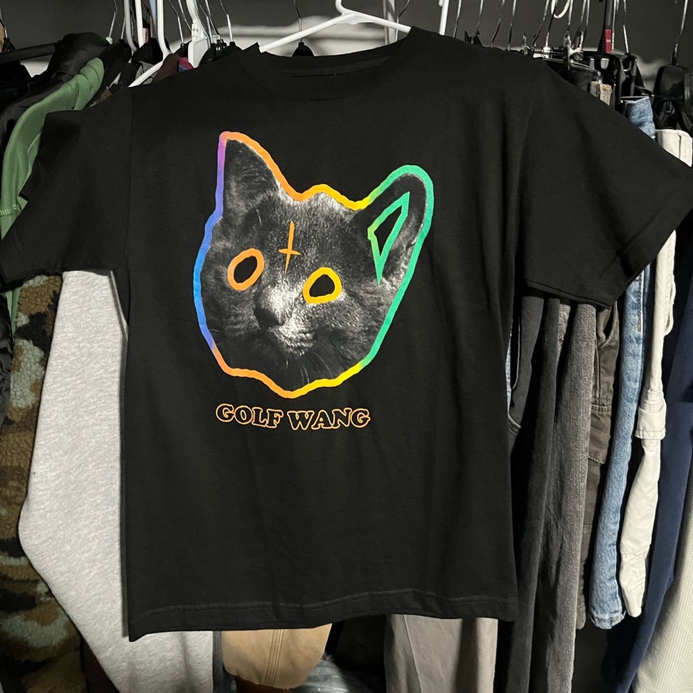 Golf Wang Rainbow Cat Tee